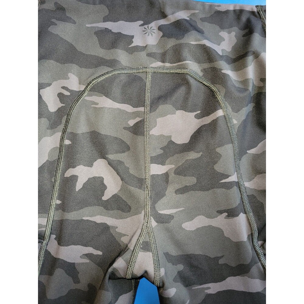 Athleta Ultimate 7/8 Tight Leggings Gray Black Camo | Women’s Size X-Small - Picture 10 of 14